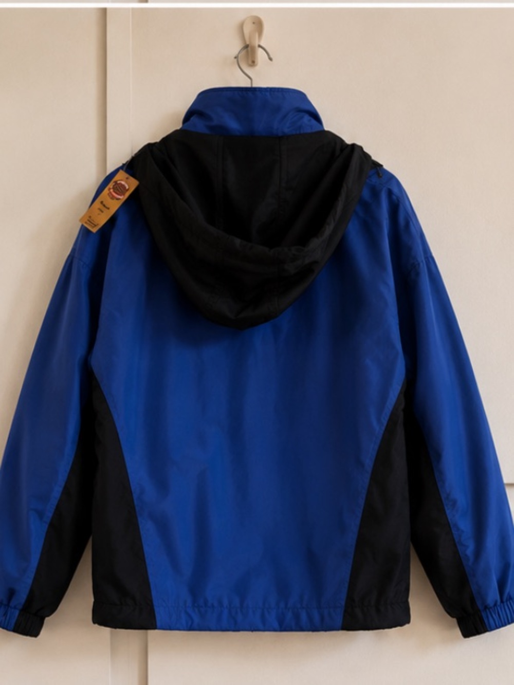 Women's Blue and Black Ski Jacket - Picture 2 of 4